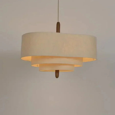 Pendant Light - Japanese Wabi Sabi Cloth Ceiling Chandelier LED Fixture SW-36210458 - SWEET-LIGHTS