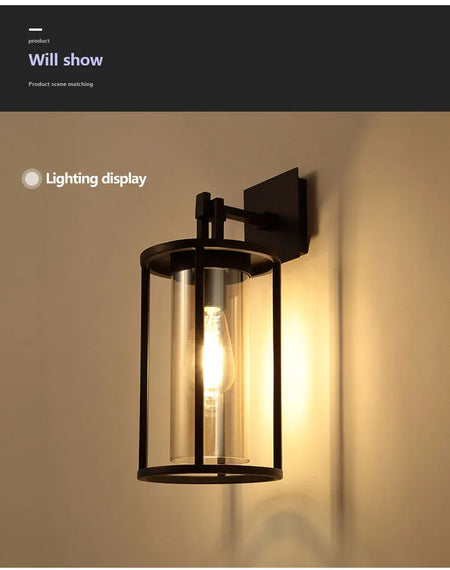 Outdoor Light - Minimalist Waterproof Wall Lamp for Garden SW-36210345 - SWEET-LIGHTS