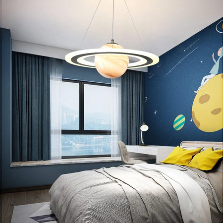 Children Lighting - Acrylic Ball Planet Pendant Lamp SW-36210345 - SWEET-LIGHTS