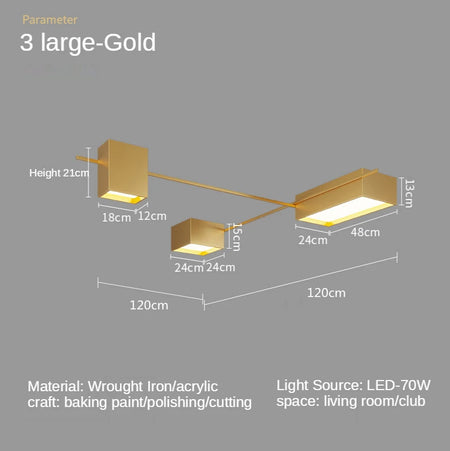 Ceiling Light - Modern Nordic LED Ceiling Lamp Minimalist Interior Decor Lighting Fixtures SW-36210234 - SWEET-LIGHTS