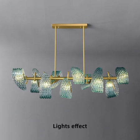 Chandelier - Hot Sales Blue Glass LED Lamp for Home Decor SW-36210457 - SWEET-LIGHTS