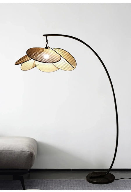 Floor Lamp - Knitting Rattan LED Lighting Nightlight for Living Room and Bedroom SW-36210346 - SWEET-LIGHTS