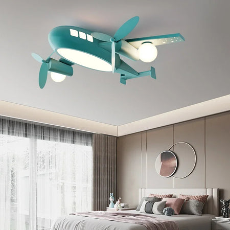 Children Lighting - Modern Minimalist Airplane Chandelier for Boys and Girls SW-36210426 - SWEET-LIGHTS
