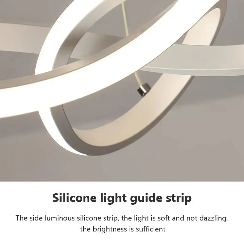 Pendant Light - LED Line Pendant Light Modern 24/30cm Aluminium Hanging Lamps For Indoor Illumination SW-36210567 - SWEET-LIGHTS