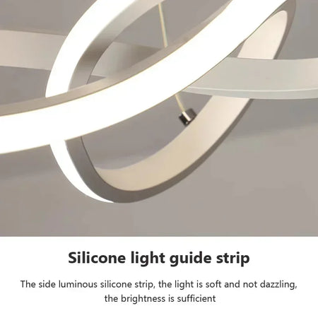 Pendant Light - LED Line Pendant Light Modern 24/30cm Aluminium Hanging Lamps For Indoor Illumination SW-36210567 - SWEET-LIGHTS