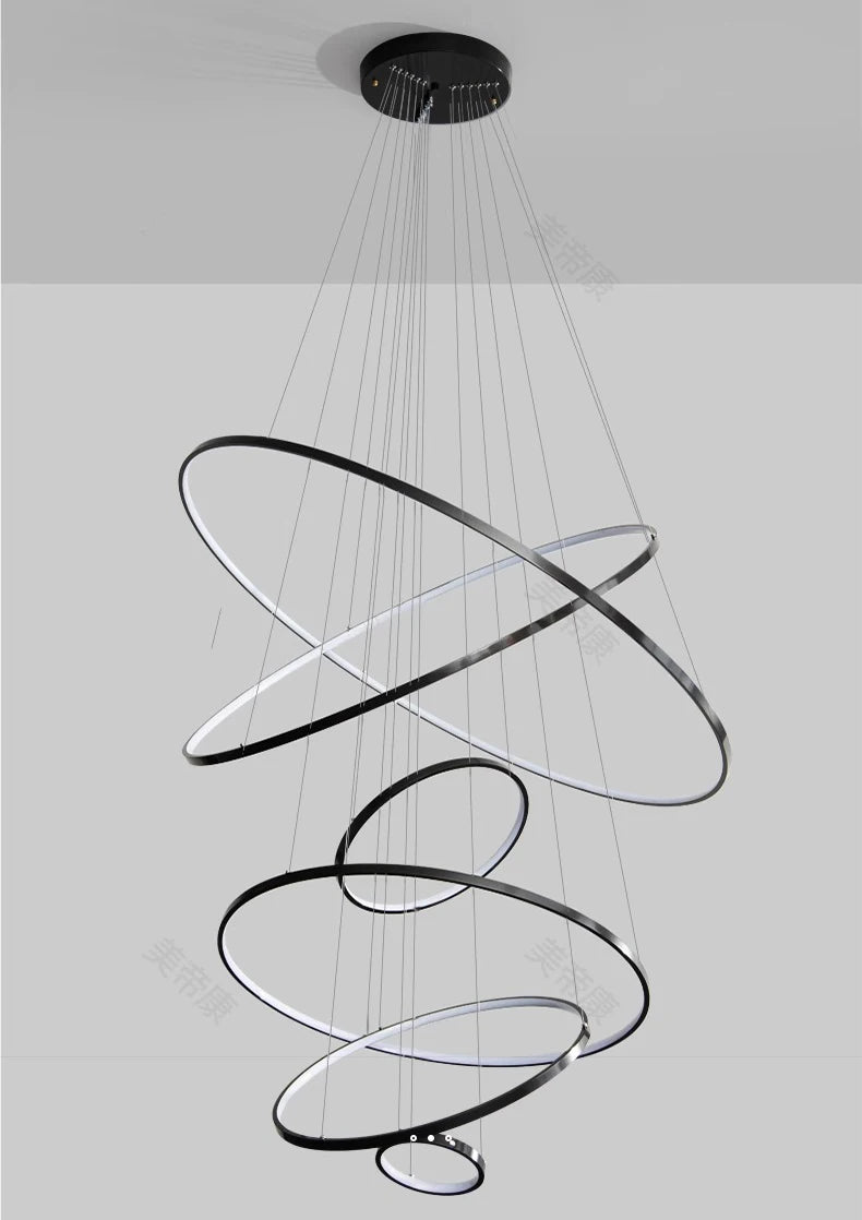Chandelier - Modern Home Decor LED Pendant Light for Staircase SW-36210346 - SWEET-LIGHTS
