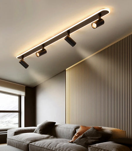 Spotlight - Nordic Bedroom Spotlight Ceiling Lights Smart LED Lamps For Living Room Indoor Lighting White Black Home Decor SW-36210001 - SWEET-LIGHTS