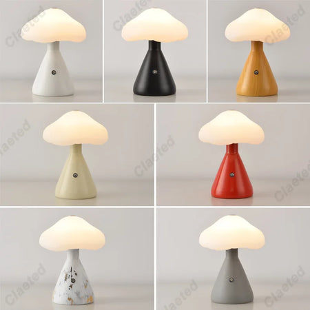 Table Lamp - LED Mushroom Night Light Touch Switch Bedroom SW-36210457 - SWEET-LIGHTS