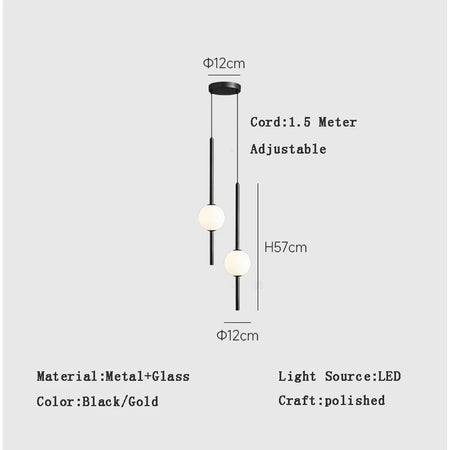 Pendant Light - Fumi Gold Elegant 1-Light Ceiling Fixture SW-36210458 - SWEET-LIGHTS