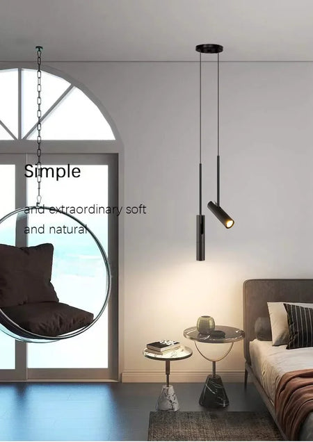 Pendant Light - Minimalist LED Hanging Pendant Lights for Bedroom Dining Room Kitchen Restaurant Spotlight Chandelier SW-36210458 - SWEET-LIGHTS