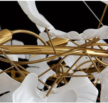 Pendant Light - Modern Luxury Ginkgo LED Chandelier Fixture SW-36210729 - SWEET-LIGHTS