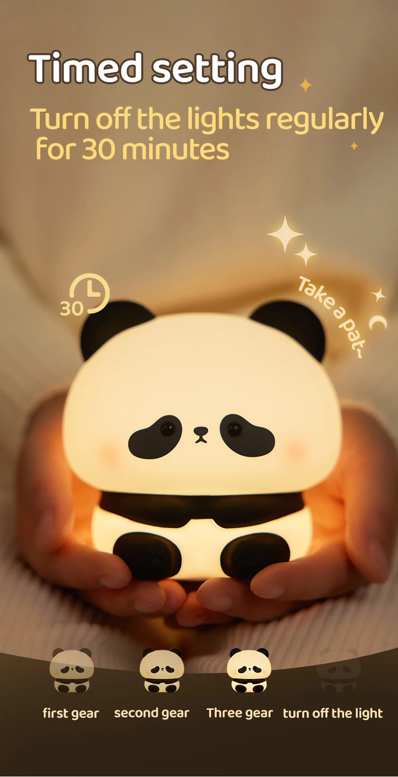 Children Lighting - Panda LED Night Light Touch USB Lamp SW-36210458 - SWEET-LIGHTS