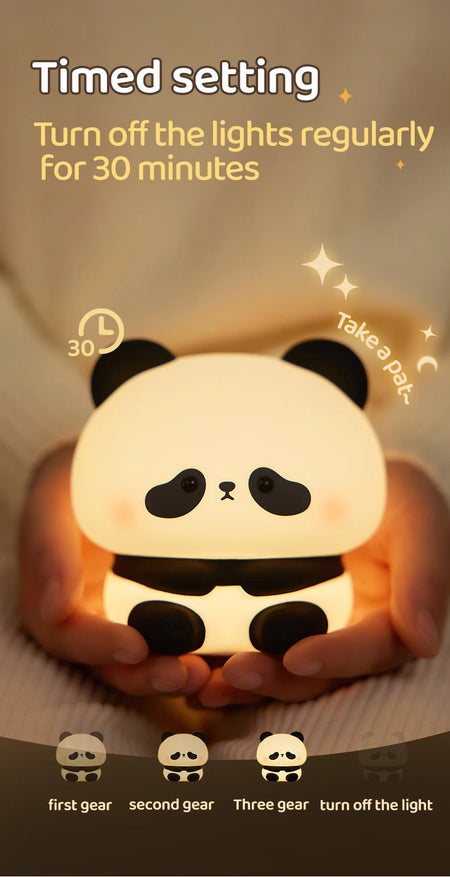 Children Lighting - Panda LED Night Light Touch USB Lamp SW-36210458 - SWEET-LIGHTS