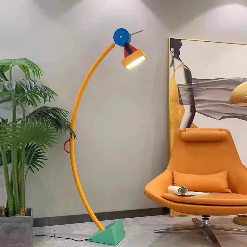 Floor Lamp - Novel Artistic Design LED, Color Building Blocks, Adjustable Angle SW-36210578 - SWEET-LIGHTS