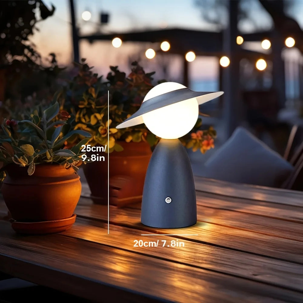 Table Lamp - Cordless Charging Desk Lamp, Warm Light, Stepless Adjustable Touch Light, Portable for Home SW-36210678 - SWEET-LIGHTS