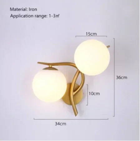 Pendant Light - Modern Led Long Ceiling Chandelier Glass Balls Dining Room Kitchen Hanging Lamp SW-36210345 - SWEET-LIGHTS