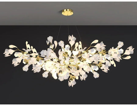 Pendant Light - Modern Luxury Ginkgo LED Chandelier Fixture SW-36210729 - SWEET-LIGHTS