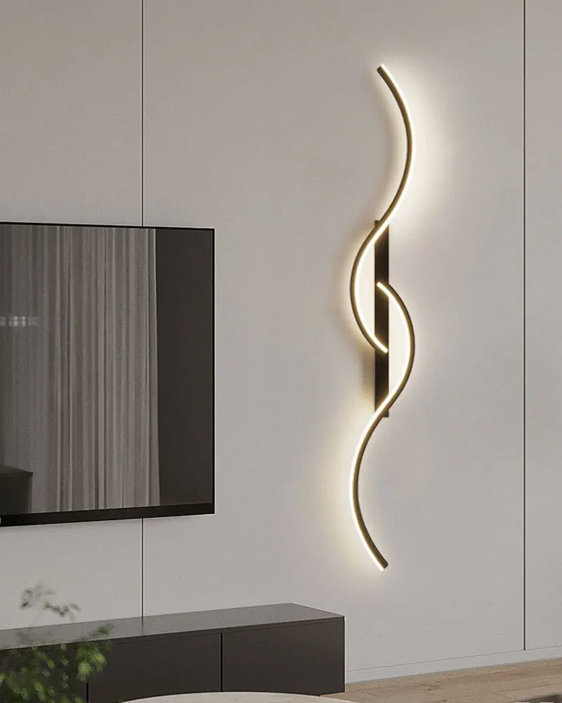 Wall Light - Indoor LED Wall Lamps for Bedroom Black Gold SW-36210458 - SWEET-LIGHTS