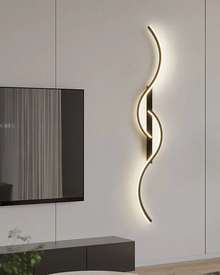 Wall Light - Indoor LED Wall Lamps for Bedroom Black Gold SW-36210458 - SWEET-LIGHTS