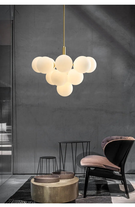 Pendant Light - Nordic Minimalist Glass Ball LED Chandelier for Home Decor SW-36210457 - SWEET-LIGHTS