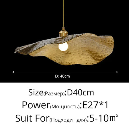 Pendant Light - New Chinese Lotus Leaf Chandelier for Kitchen Bar SW-36210458 - SWEET-LIGHTS