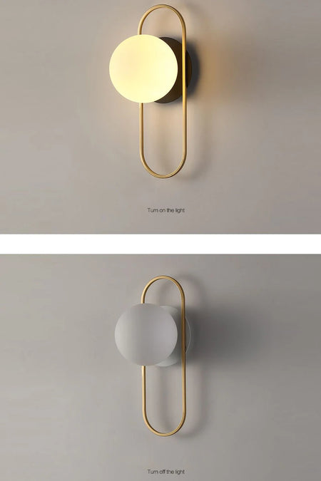 Wall Light - Interior LED Wall Lamps with G9 Bulb Black Gold SW-36210345 - SWEET-LIGHTS