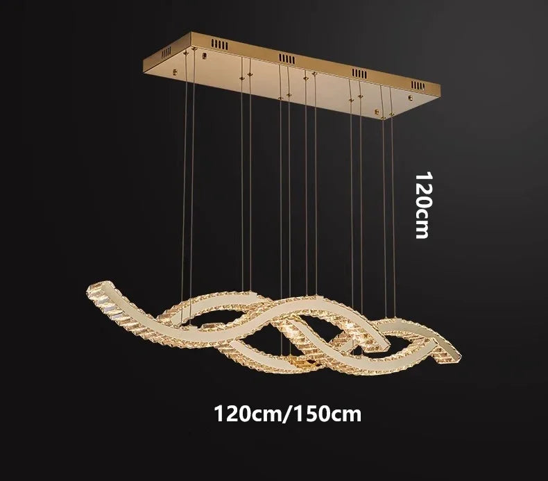 Pendant Light - Modern Crystal Smart Indoor Lighting SW-36210534 - SWEET-LIGHTS