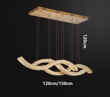 Pendant Light - Modern Crystal Smart Indoor Lighting SW-36210534 - SWEET-LIGHTS