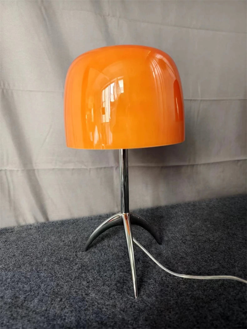 Table Lamp - Italian Designer Glass Shade Tripod Desk Light SW-36210345 - SWEET-LIGHTS