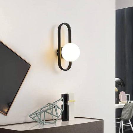 Wall Light - Modern Minimalist LED E27 Wall Sconce Glass SW-36210345 - SWEET-LIGHTS