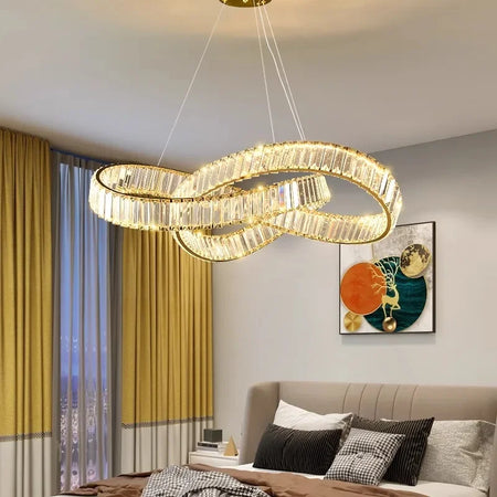 Pendant Light - Modern Home Decoration Crystal Chandelier Living Room Lamp Dining Table Pendant Lights SW-36210567 - SWEET-LIGHTS