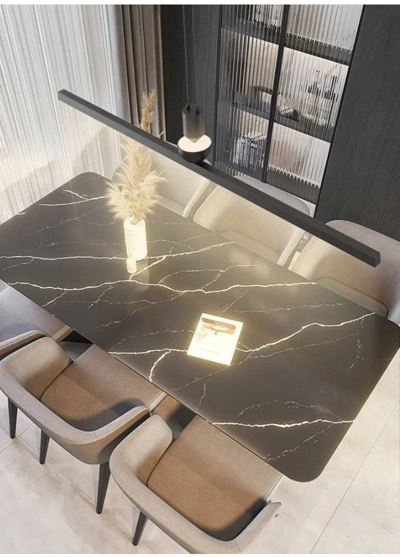 Pendant Light - Modern Minimalist LED Ceiling Chandelier Dining Room Bar Table Pendant Lights Linear Strip Luster SW-36210345 - SWEET-LIGHTS