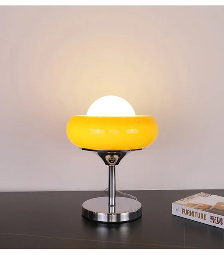 Floor Lamp - Nordic Vintage Guzzini Bauhaus Light Yellow Cream SW-36210345 - SWEET-LIGHTS