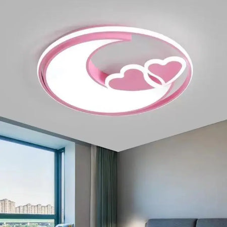 Children Lighting - Heart Shape Ceiling Lights For Girls Room Kids Bedroom Lamp SW-36210345 - SWEET-LIGHTS
