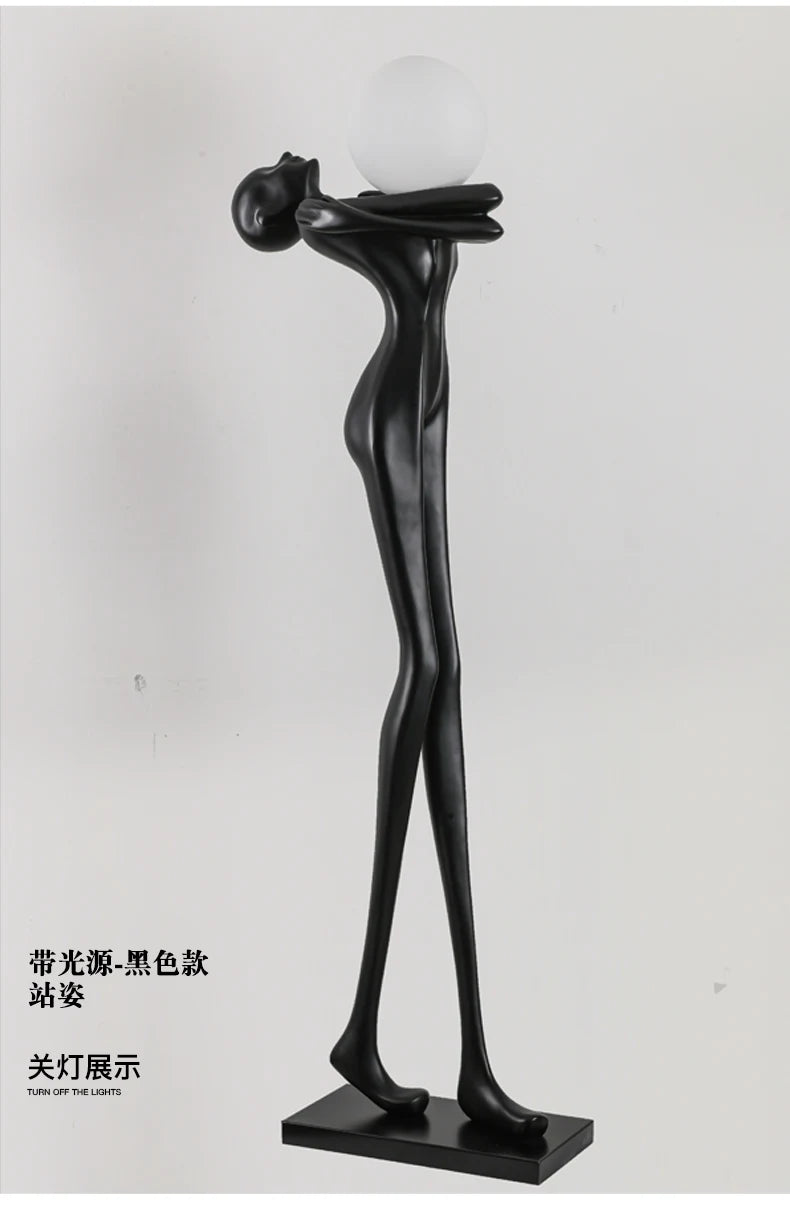 Floor Lamp - Creative Art Character-shaped Sculpture LED Lights SW-36214978 - SWEET-LIGHTS