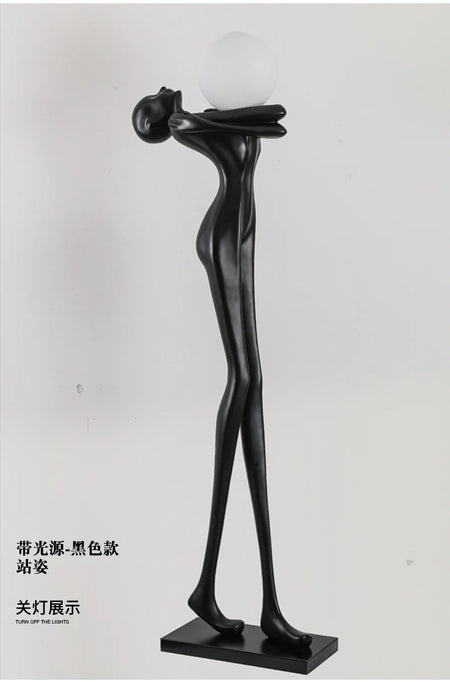 Floor Lamp - Creative Art Character-shaped Sculpture LED Lights SW-36214978 - SWEET-LIGHTS