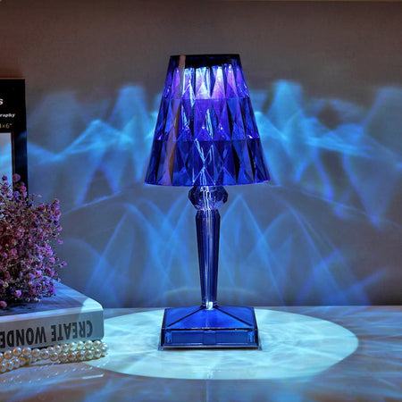 Table Lamp - LED Acrylic Diamond Crystal Decorative Desk Lamp USB Charging Touch Nightlight SW-36210457 - SWEET-LIGHTS