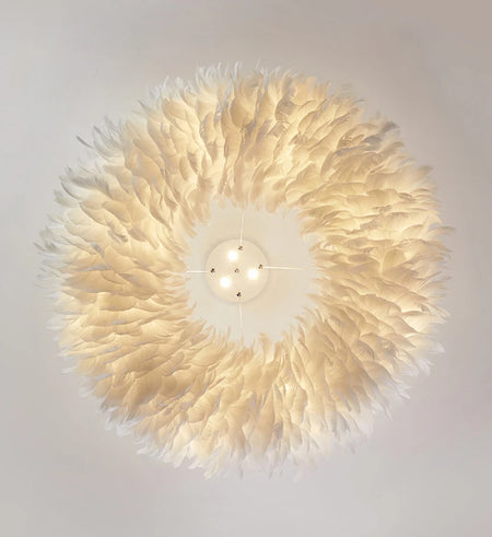 Pendant Light - Nordic Goose Feather LED Chandelier Home Decor SW-36210345 - SWEET-LIGHTS
