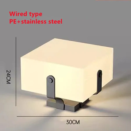 Outdoor Light - Stainless Steel Solar Column Head Pillar Lamp Outdoor Waterproof Garden Light SW-36210478 - SWEET-LIGHTS
