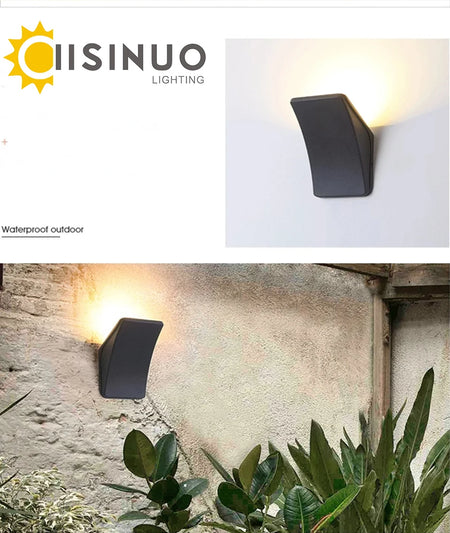 Outdoor Light - IP65 Waterproof Dual Head LED Wall Lamp SW-36214567 - SWEET-LIGHTS