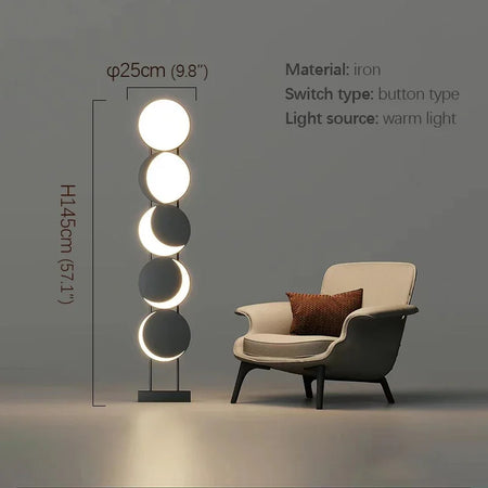 Floor Lamp - APRIL Modern Nordic Designer Minimalist Lighting SW-36210347 - SWEET-LIGHTS