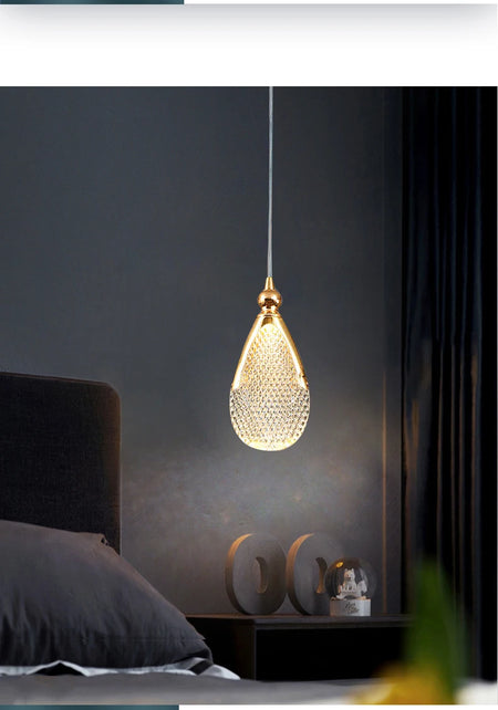 Pendant Light - Fumi Acrylic Adjustable Cord Mini LED Light SW-36210456 - SWEET-LIGHTS