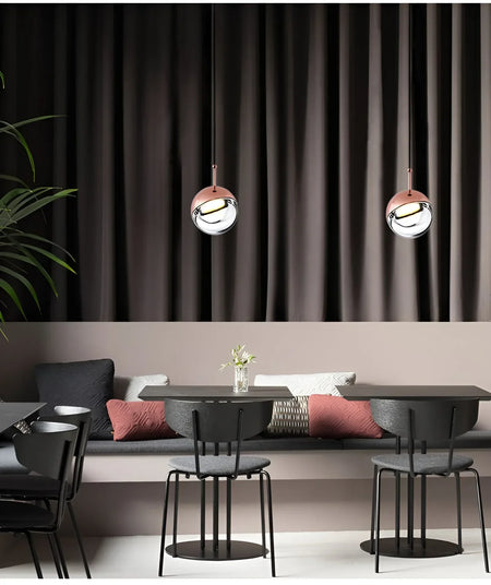 Pendant Light - Creative Round Crystal Dora Long Line for Bedroom and TV Background SW-36214567 - SWEET-LIGHTS