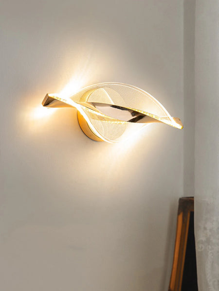 Wall Light - LED Modern 1PC Gold/Black Acrylic Lamp SW-36210345 - SWEET-LIGHTS