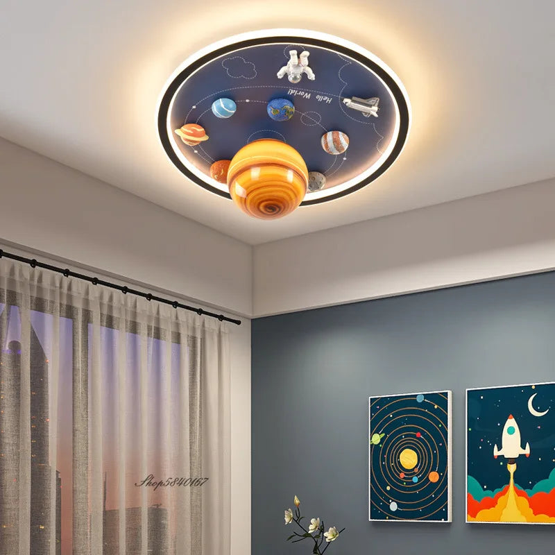 Children Lighting - Astronaut Space Planet Ceiling Lights LED Decor SW-36210457 - SWEET-LIGHTS