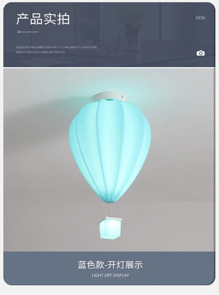 Children Lighting - Cartoon Ceiling Light Hot Air Balloon Lamp SW-36210347 - SWEET-LIGHTS