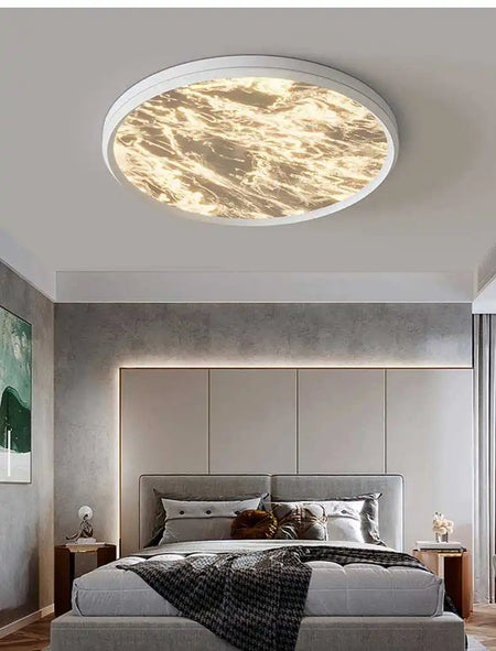Ceiling Light - Modern Black/White LED Fixture Remote Dimmable for Home Decor SW-36210457 - SWEET-LIGHTS