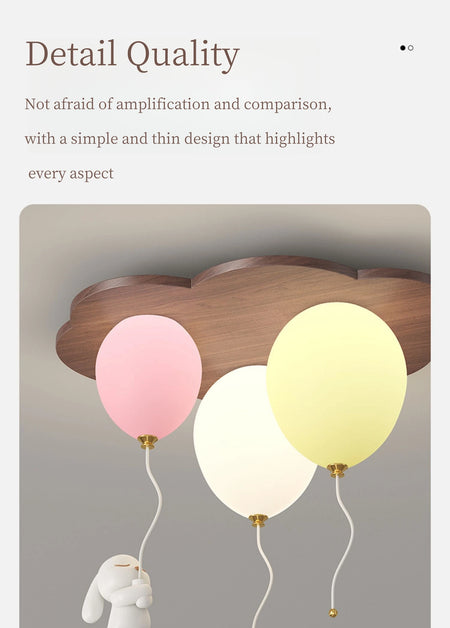 Children Lighting - Modern Balloon LED Ceiling Light for Kids Room SW-36210578 - SWEET-LIGHTS