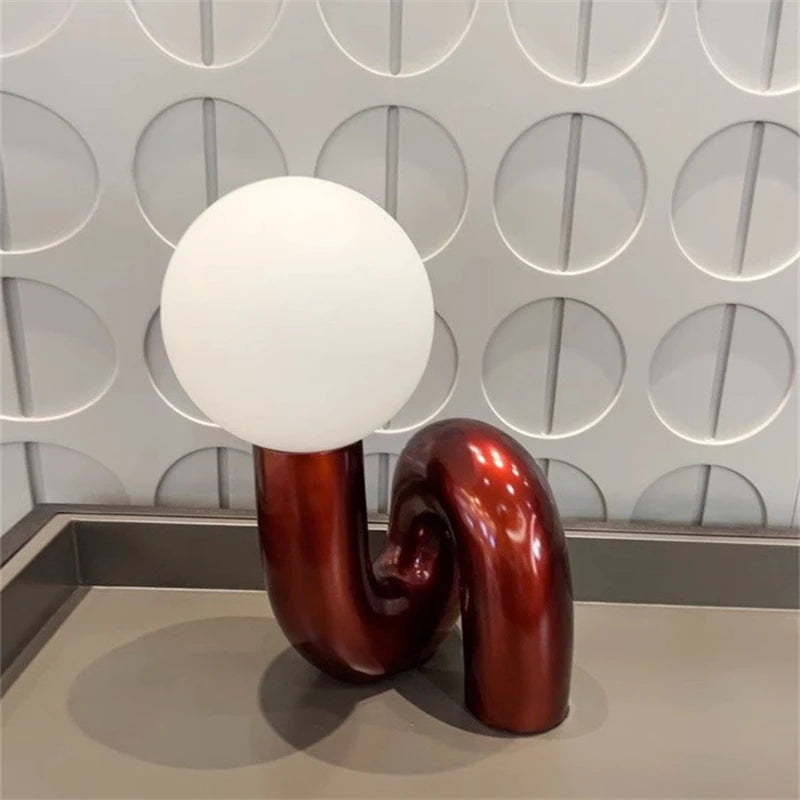 Table Lamp - Nordic Postmodern Glass Desk Lamp SW-36210579 - SWEET-LIGHTS