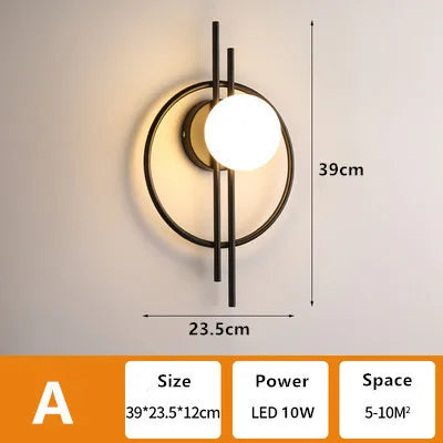 Wall Light - Light Luxury Modern Wall Lamp AC90-260V SW-36210357 - SWEET-LIGHTS